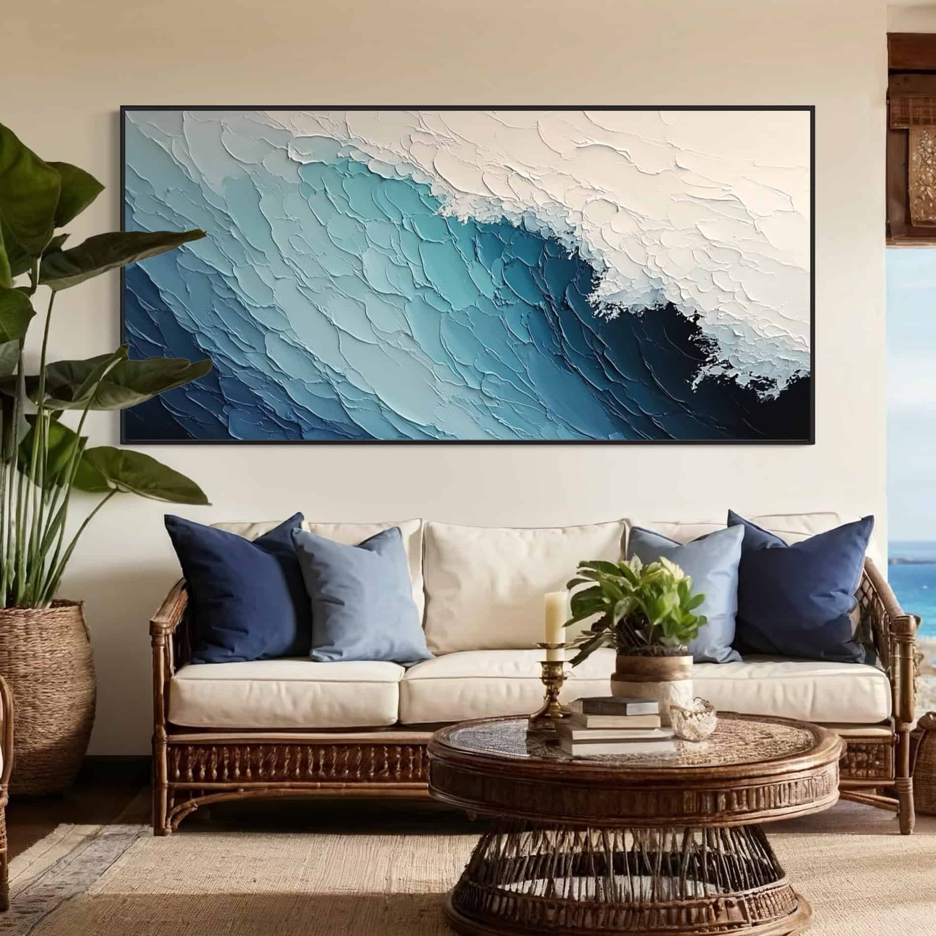 SEA & BEACH ART "FROZEN WAVE"