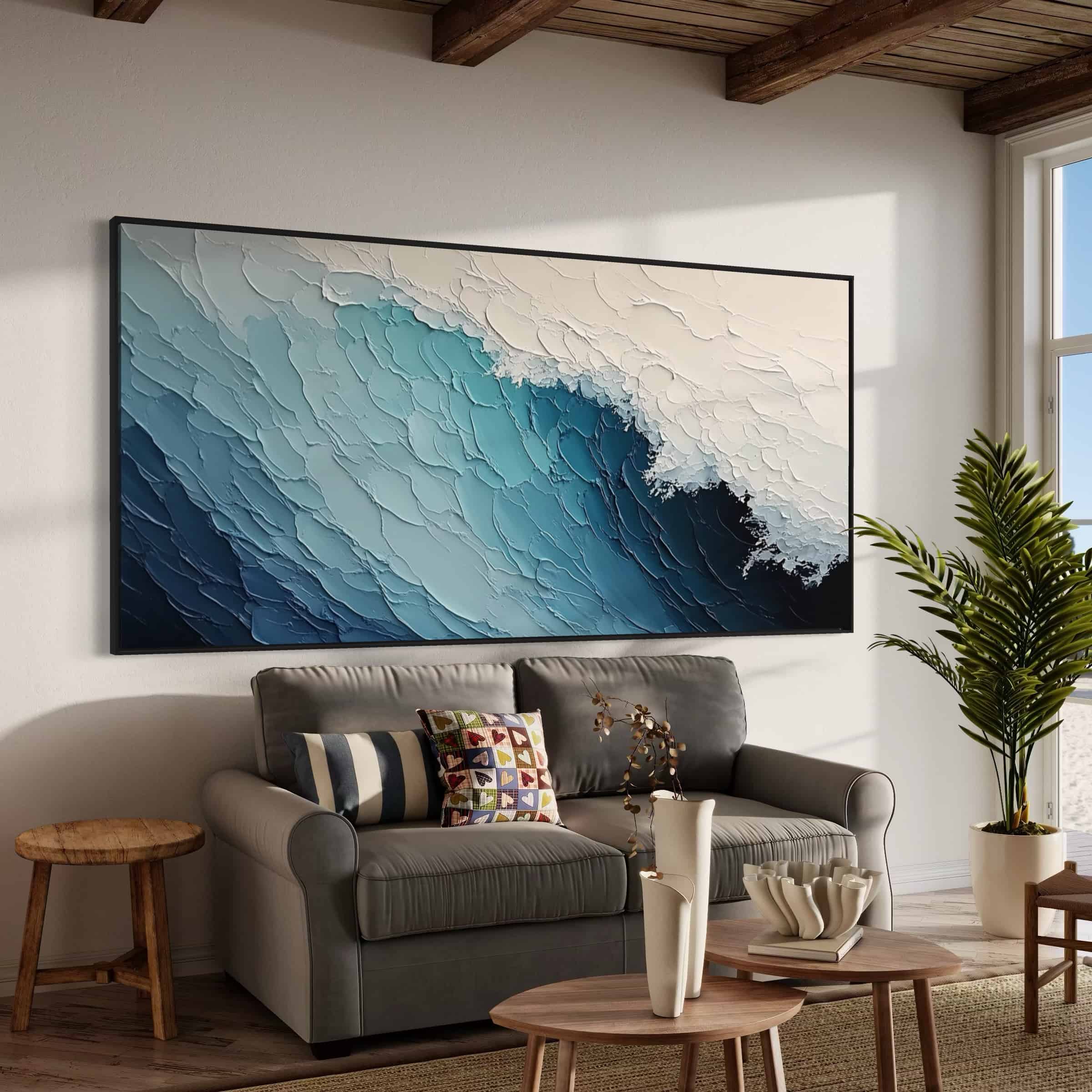 SEA & BEACH ART "FROZEN WAVE"