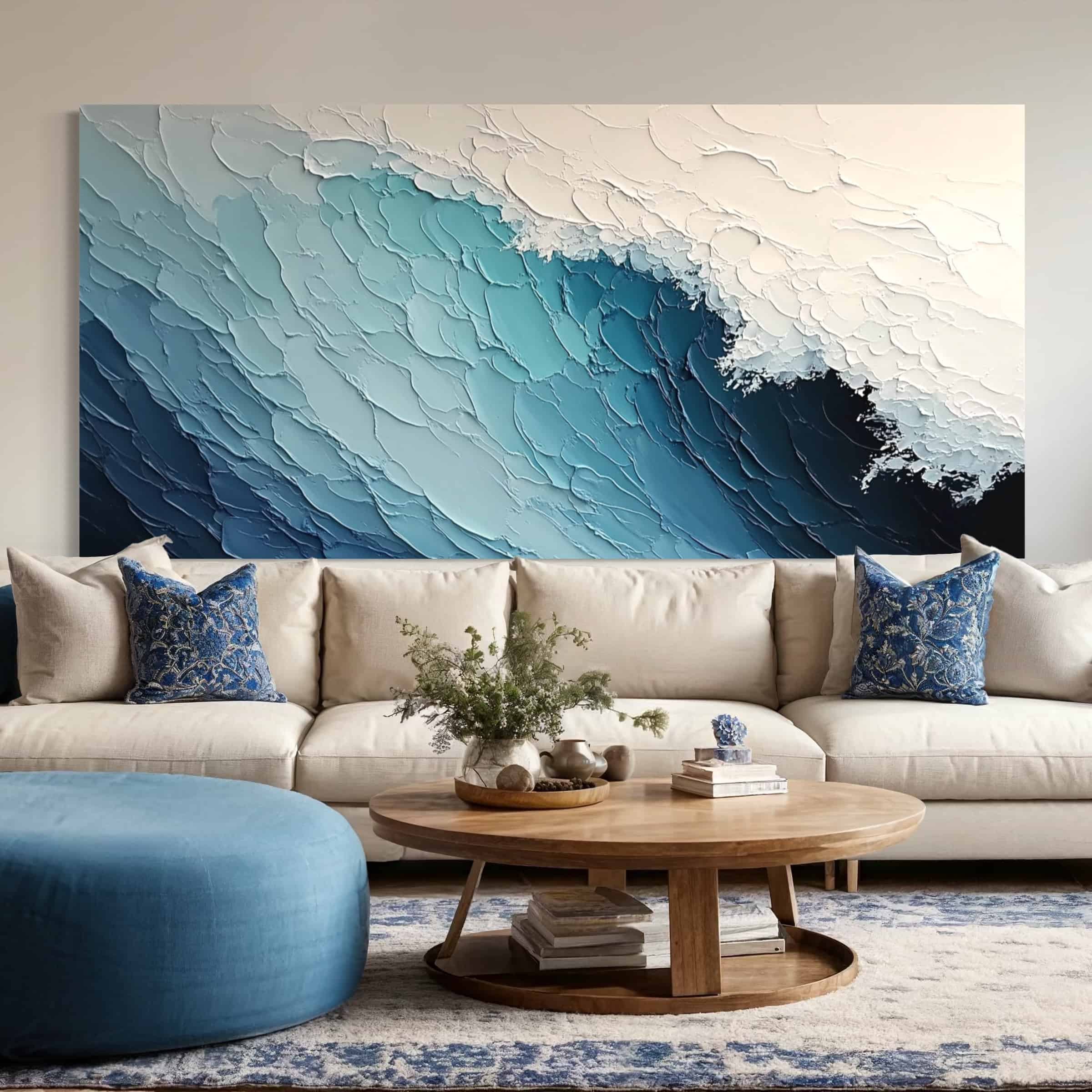 SEA & BEACH ART "FROZEN WAVE"