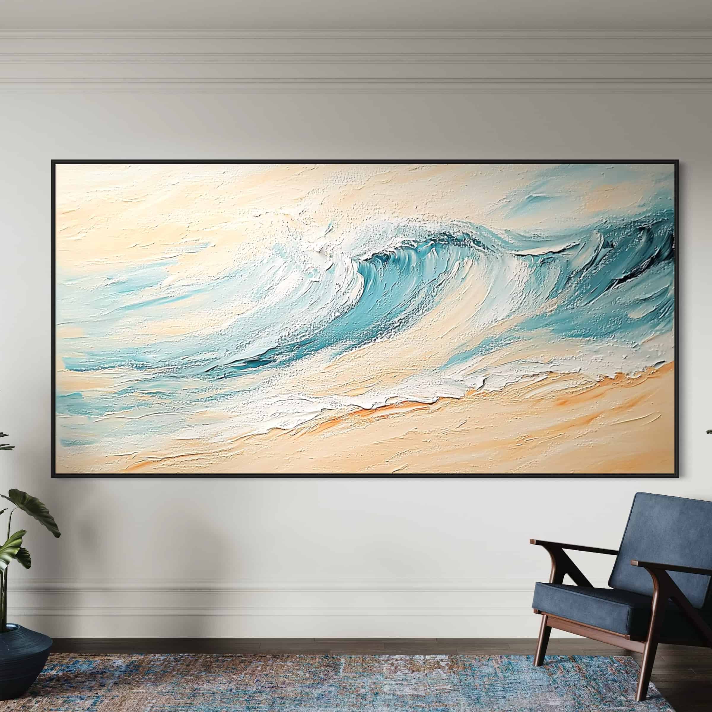SEA & BEACH ART "CRESTING WAVE"