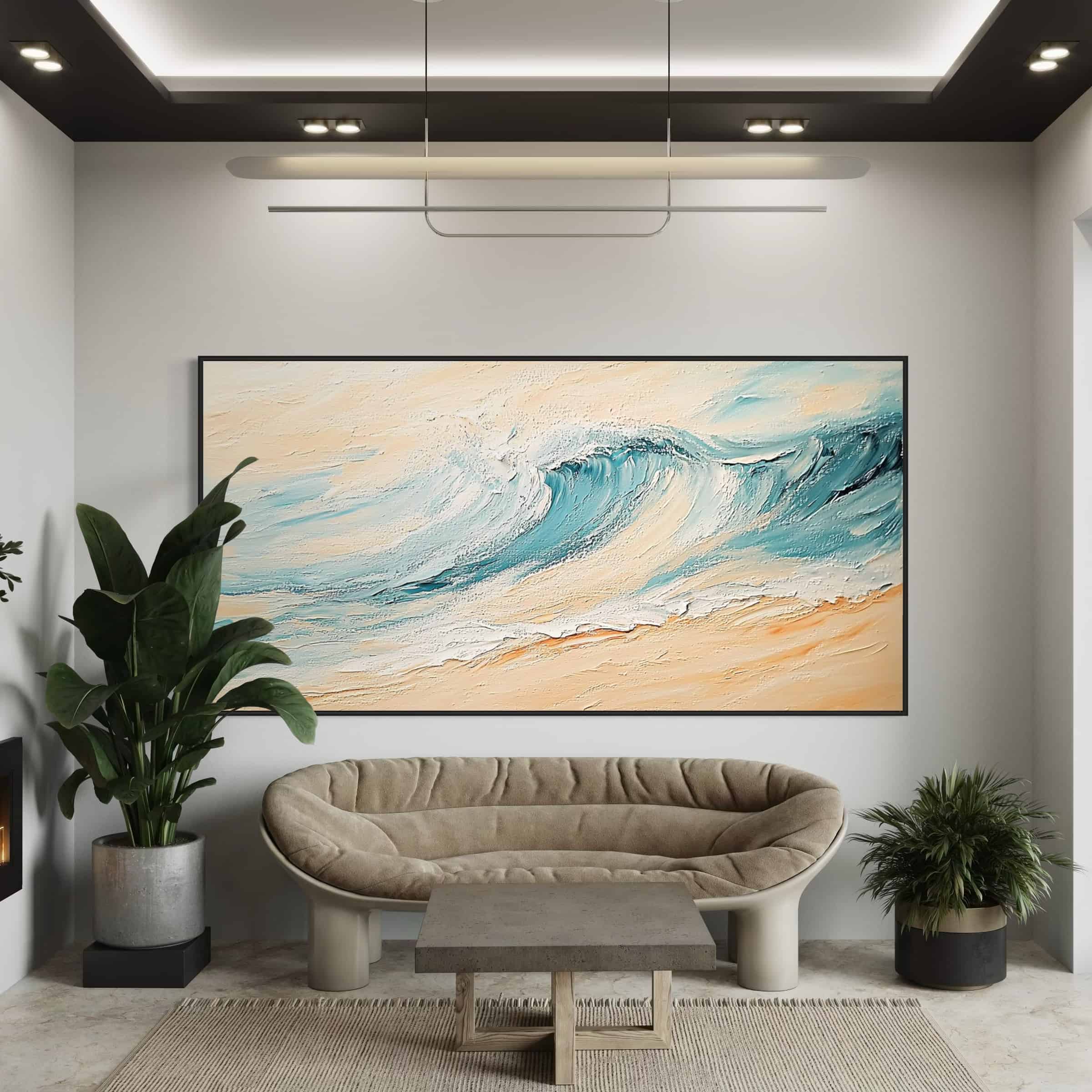 SEA & BEACH ART "CRESTING WAVE"
