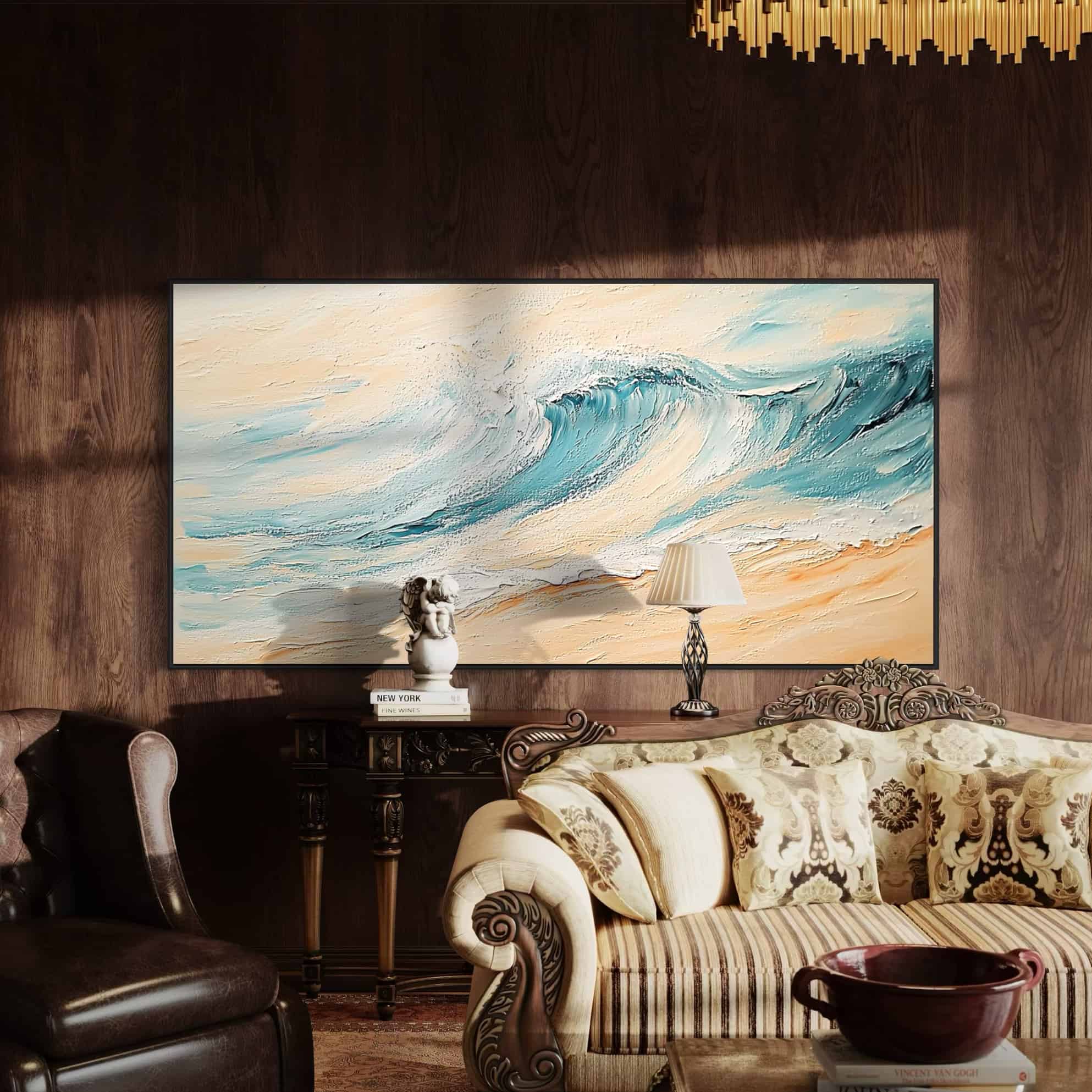 SEA & BEACH ART "CRESTING WAVE"