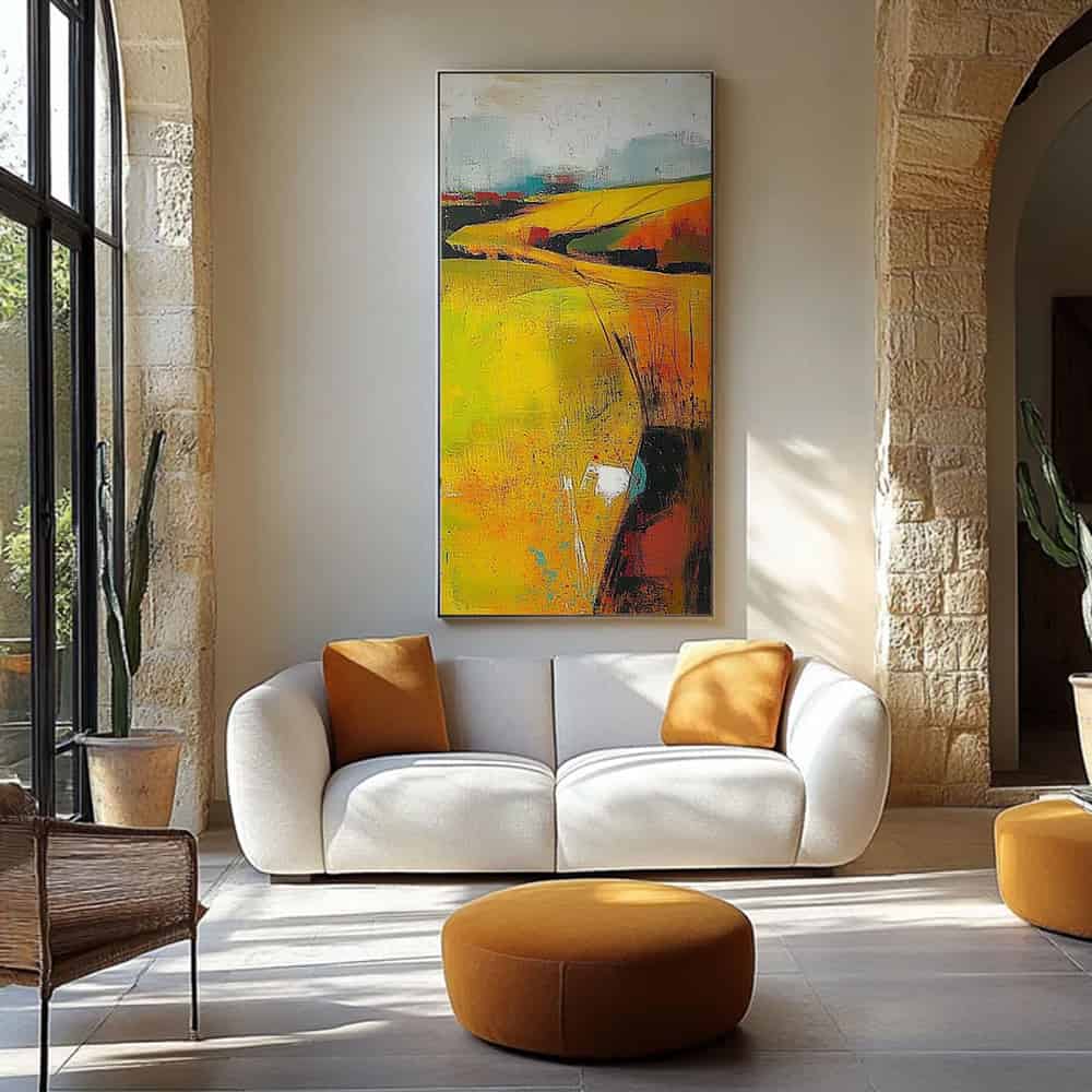 LANDSCAPE ART "AMBER VISTA"