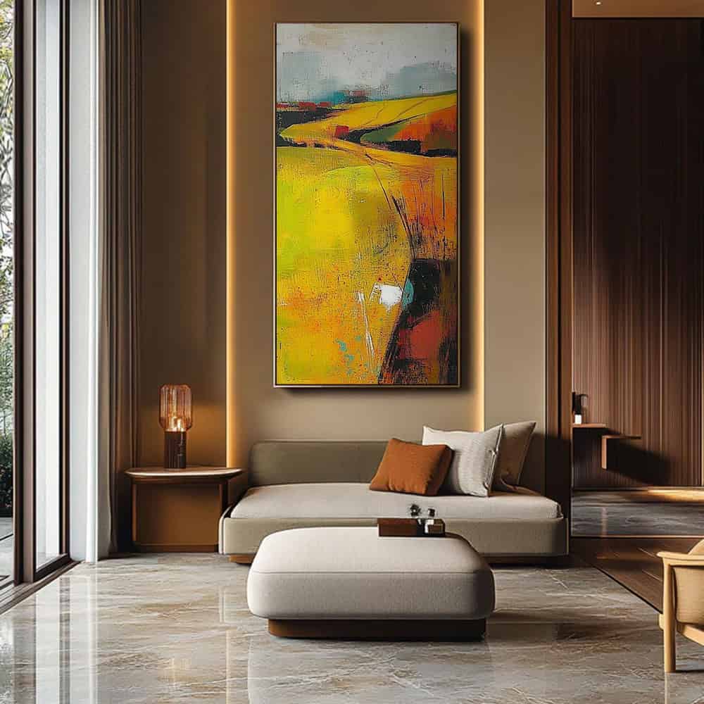 LANDSCAPE ART "AMBER VISTA"