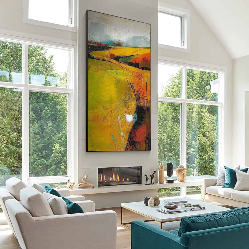 LANDSCAPE ART "AMBER VISTA"