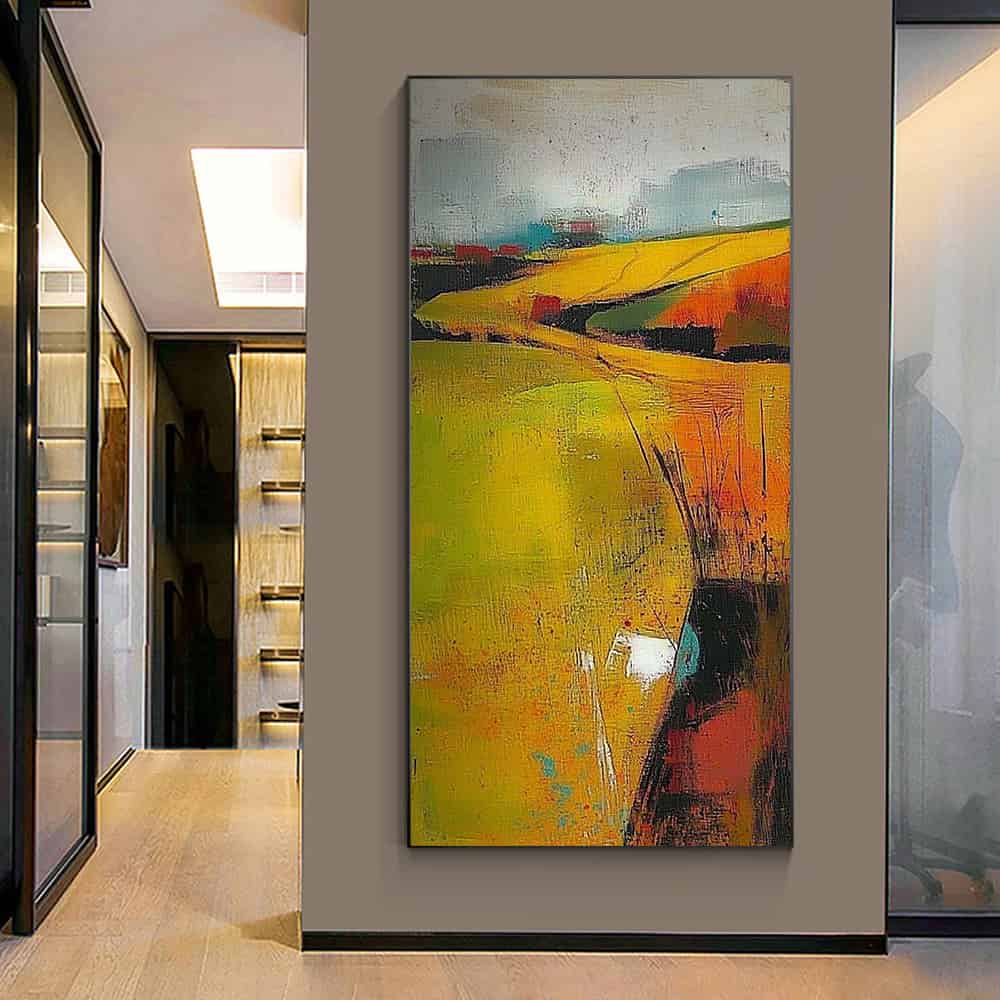 LANDSCAPE ART "AMBER VISTA"