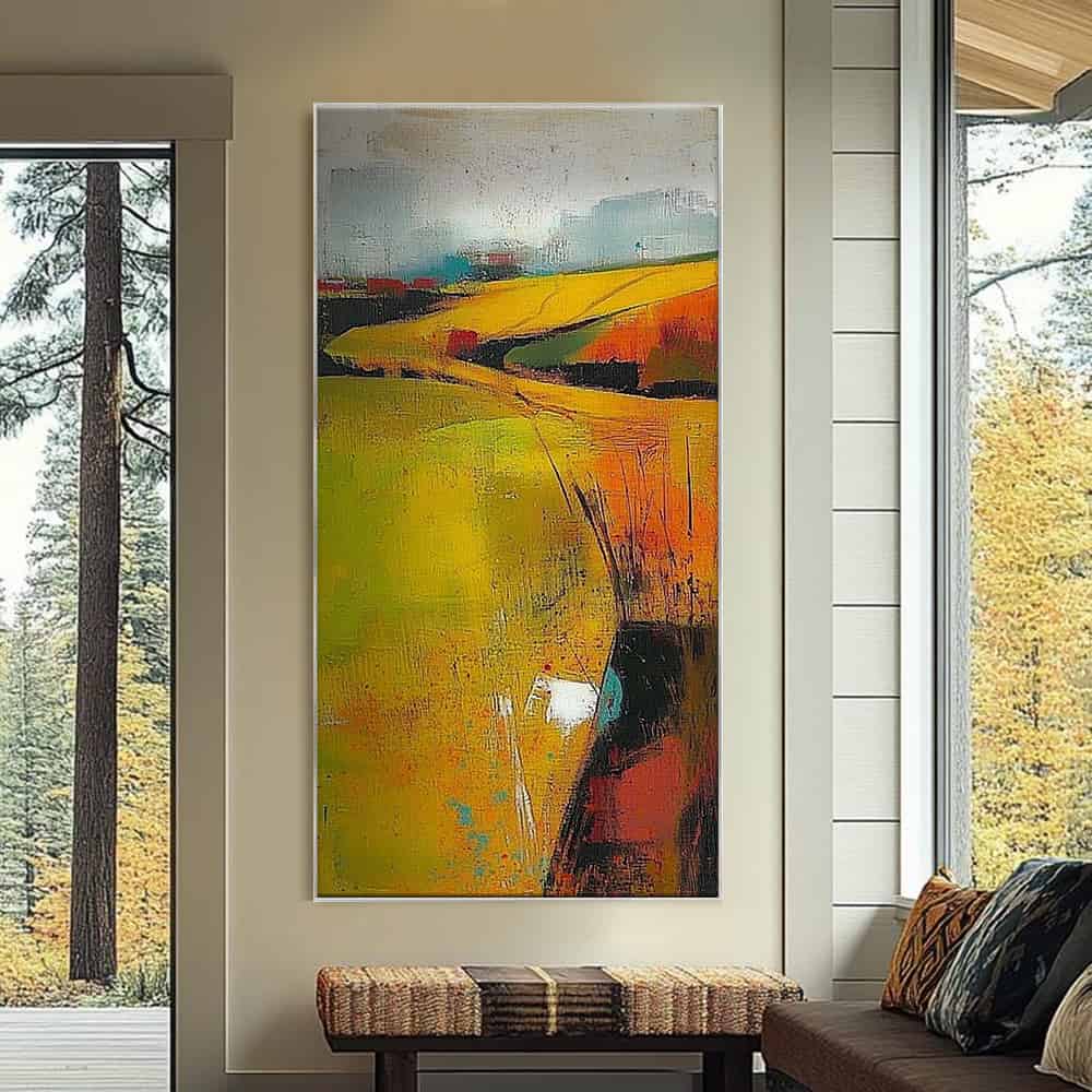 LANDSCAPE ART "AMBER VISTA"
