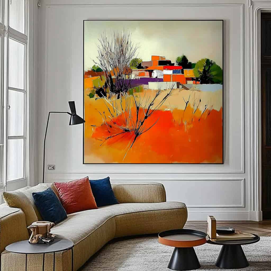 LANDSCAPE ART "OASIS OF FIRE"