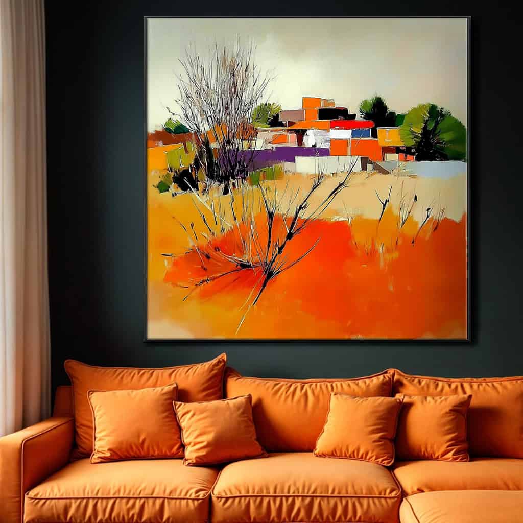 LANDSCAPE ART "OASIS OF FIRE"
