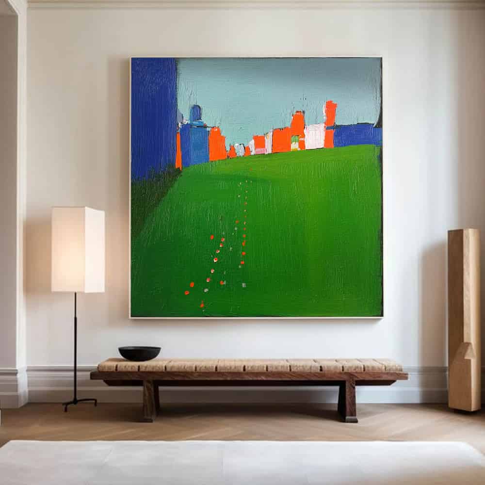 LANDSCAPE ART "PATH TO THE VIBRANT EDGE"