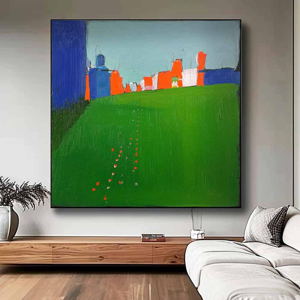 LANDSCAPE ART "PATH TO THE VIBRANT EDGE"