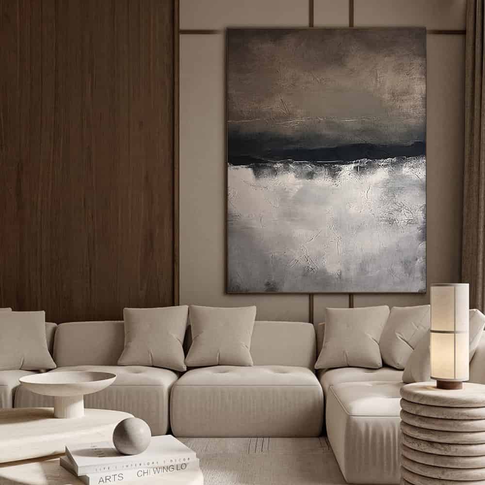 LANDSCAPE ART "STORM'S EDGE"