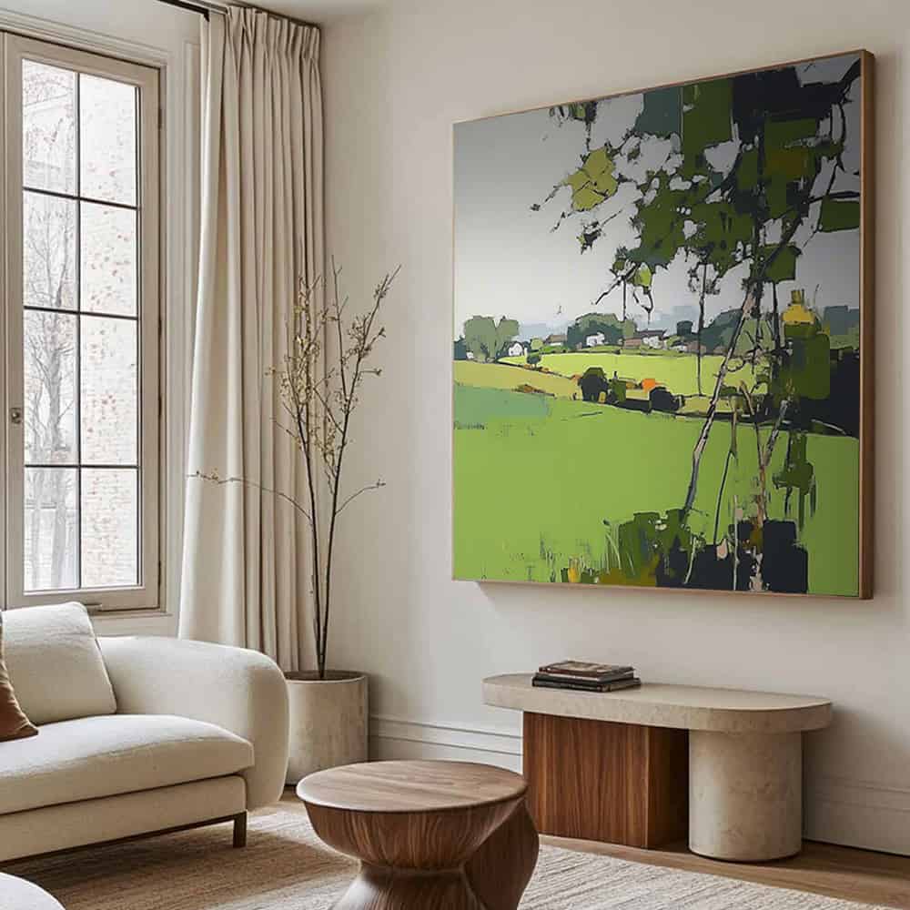 LANDSCAPE ART "SUMMER VISTA"