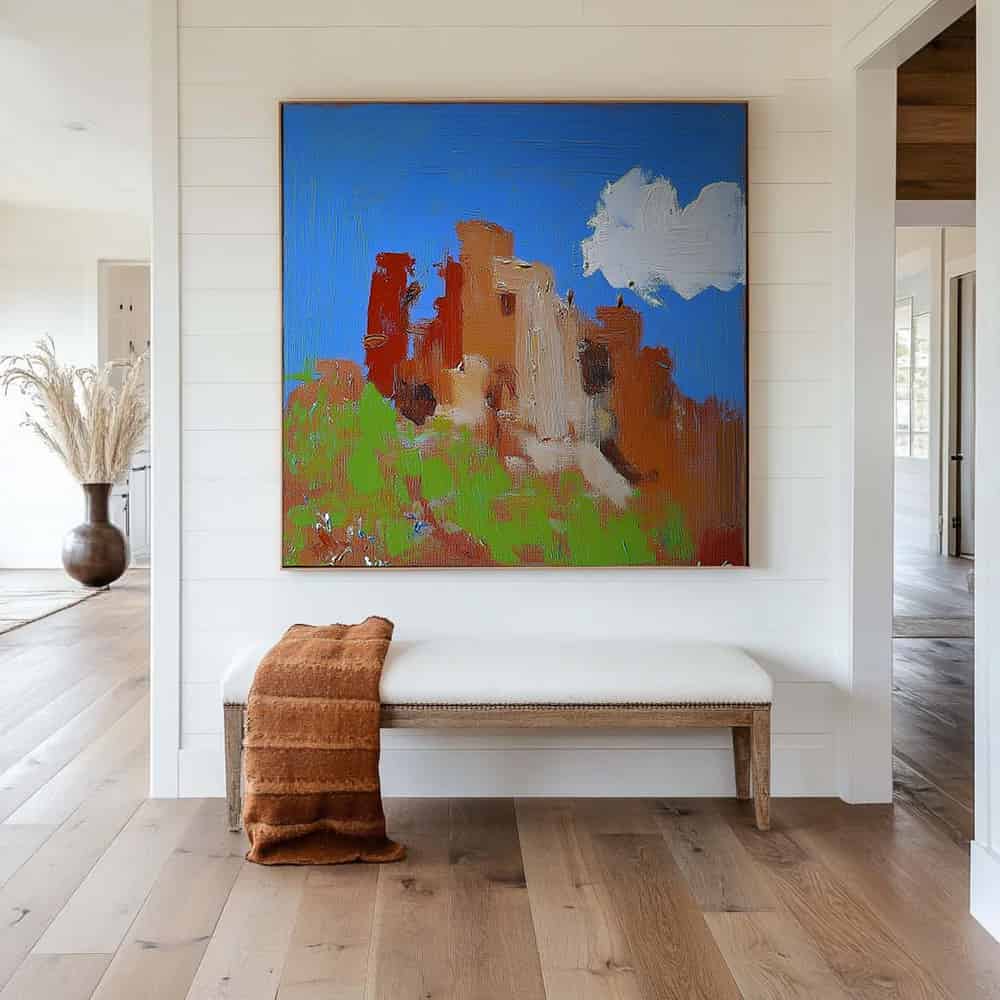 LANDSCAPE ART "SUNSTONE CITADEL"