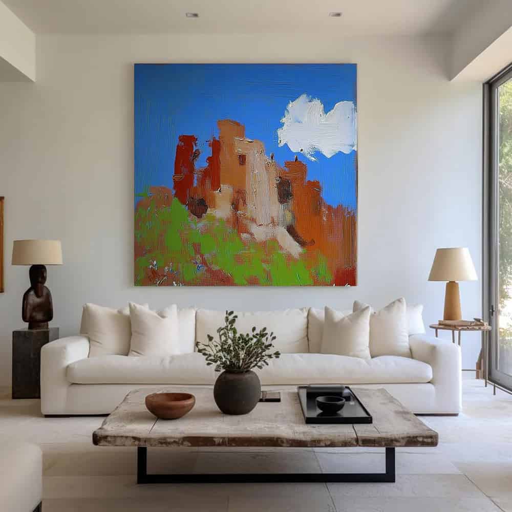 LANDSCAPE ART "SUNSTONE CITADEL"
