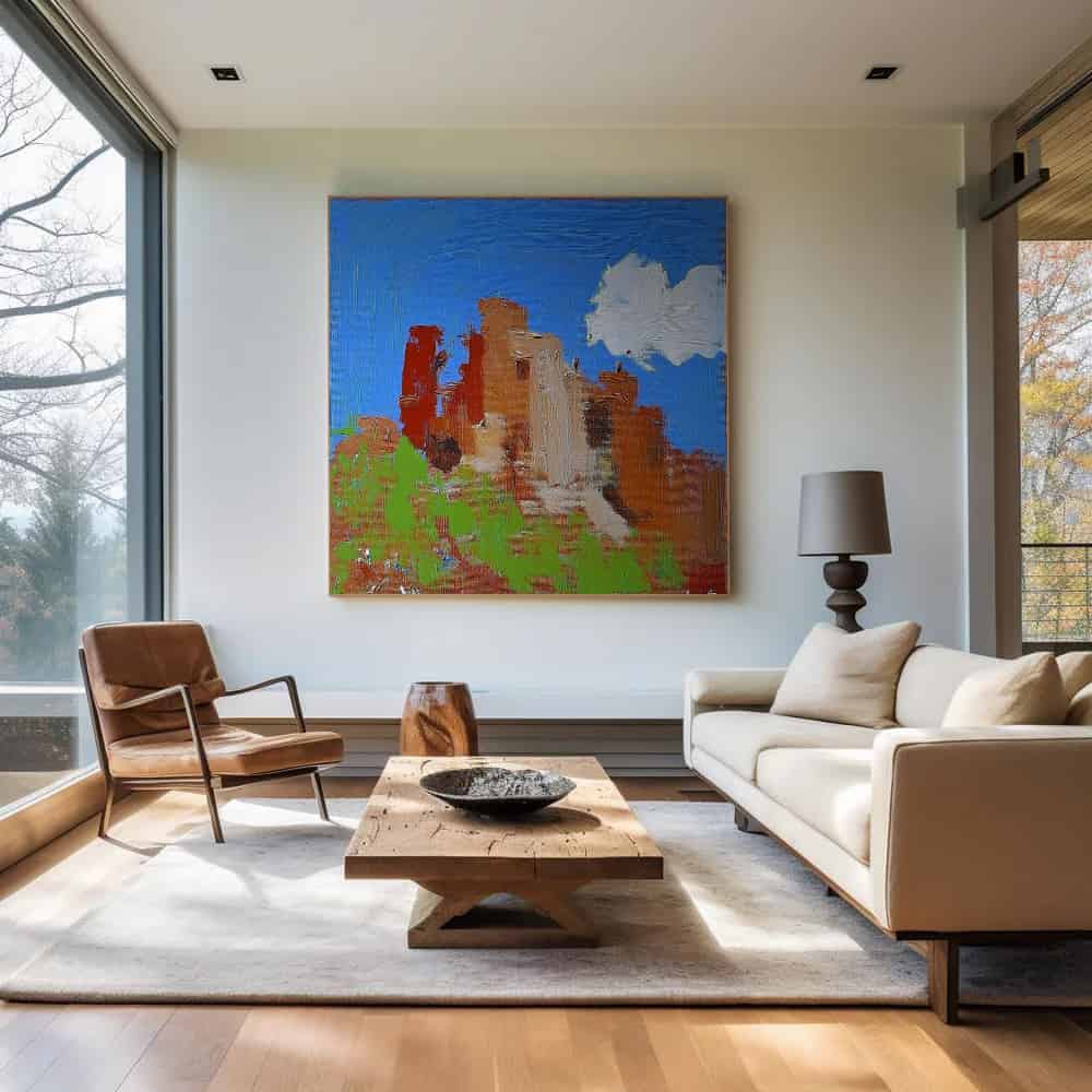 LANDSCAPE ART "SUNSTONE CITADEL"