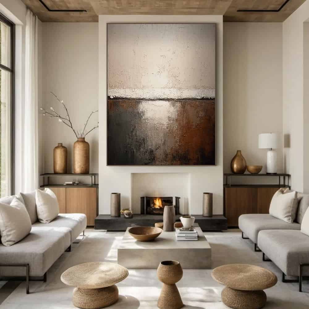 LANDSCAPE ART "THE QUIET DIVIDE"