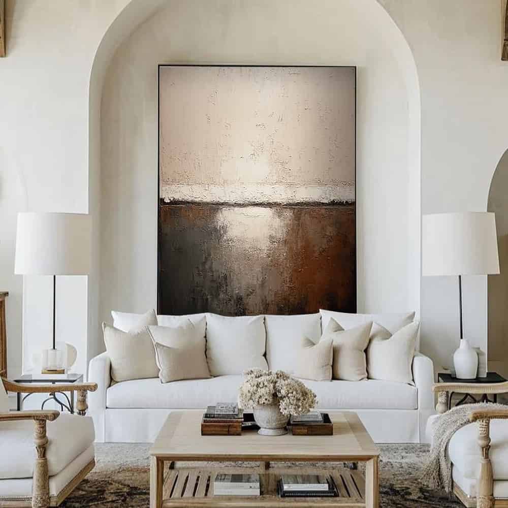 LANDSCAPE ART "THE QUIET DIVIDE"