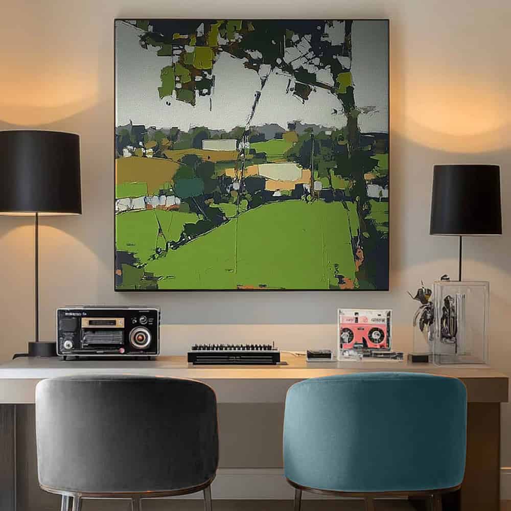 LANDSCAPE ART "VERDANT MEMORY"