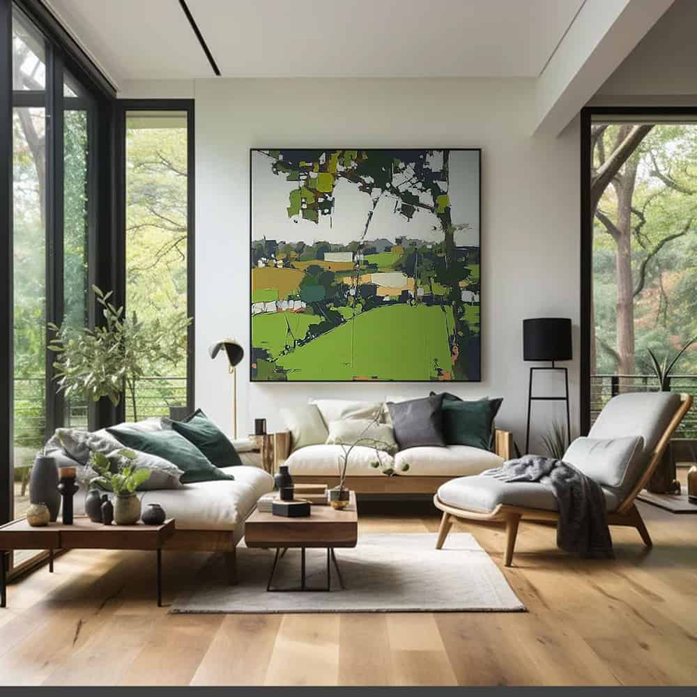 LANDSCAPE ART "VERDANT MEMORY"