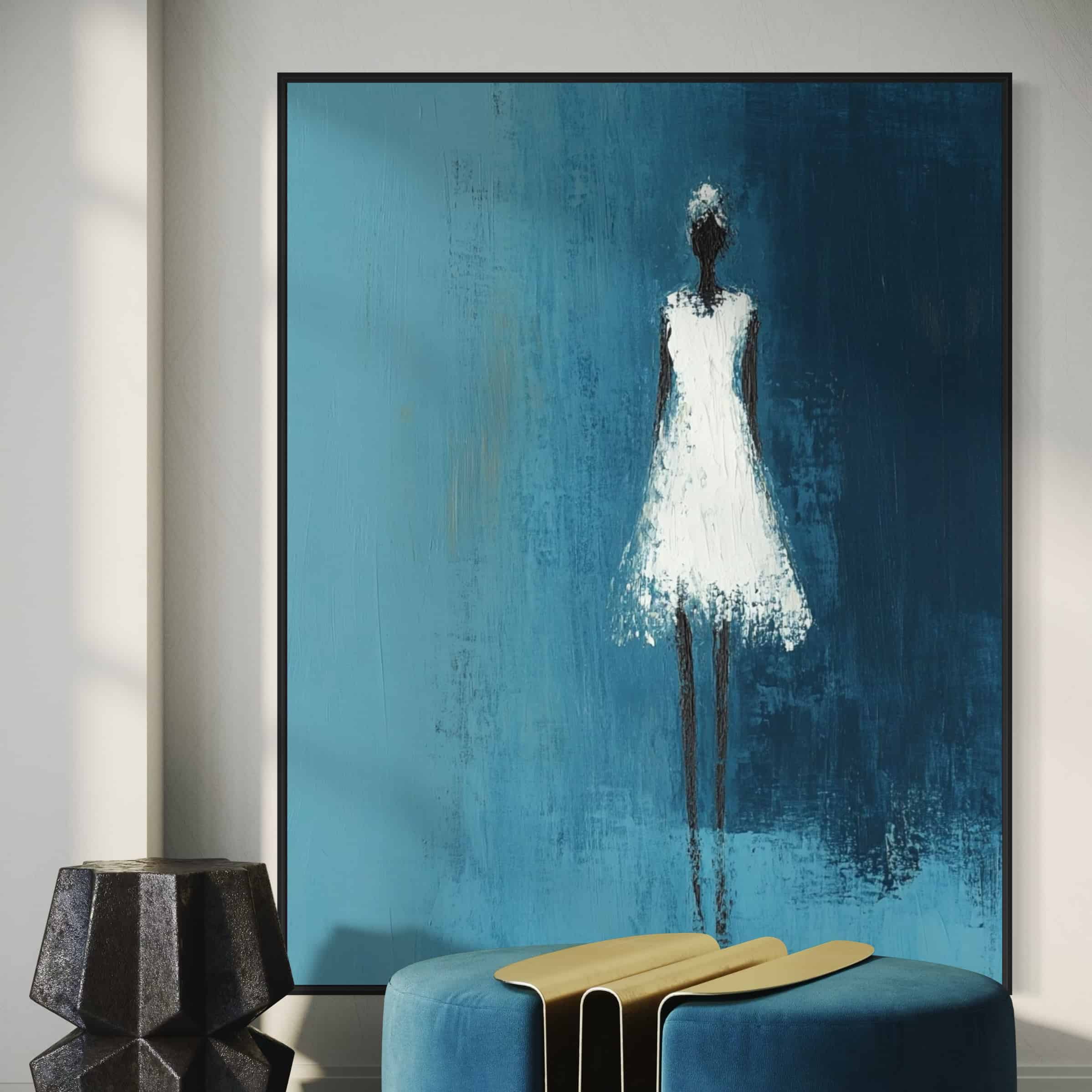MINIMALIST ART: "AQUA DREAM"