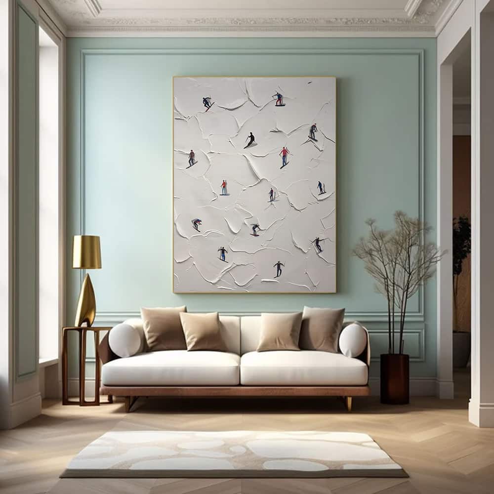 MINIMALIST ART "MOGUL MADNESS"