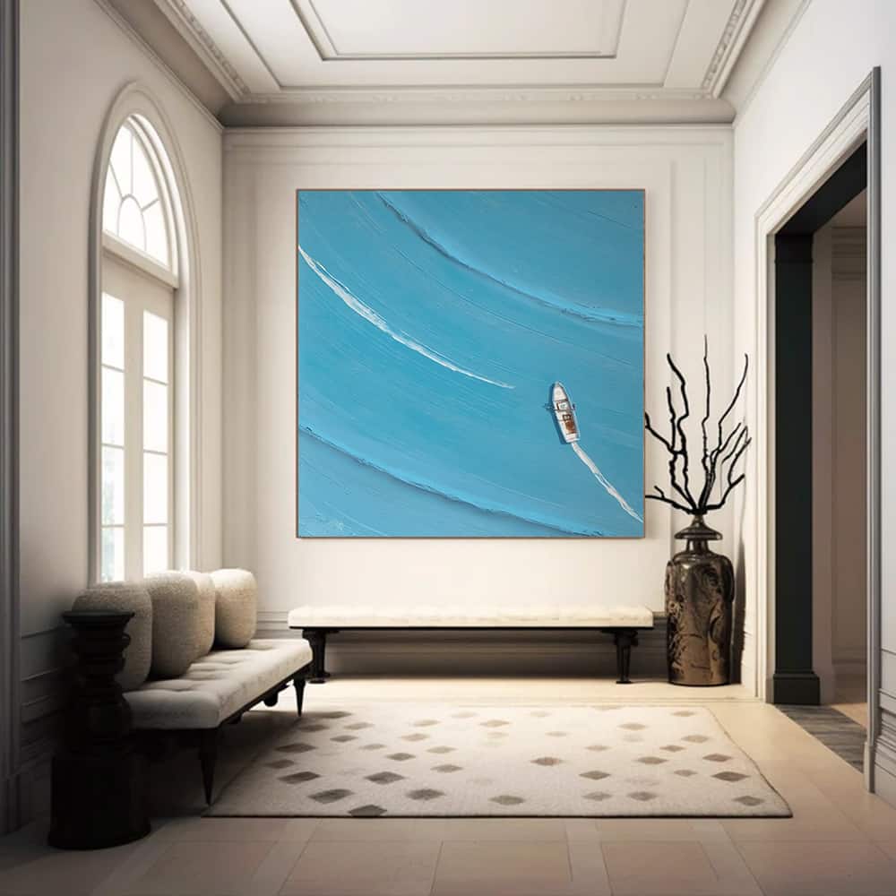 MINIMALIST ART "OCEAN ARC"
