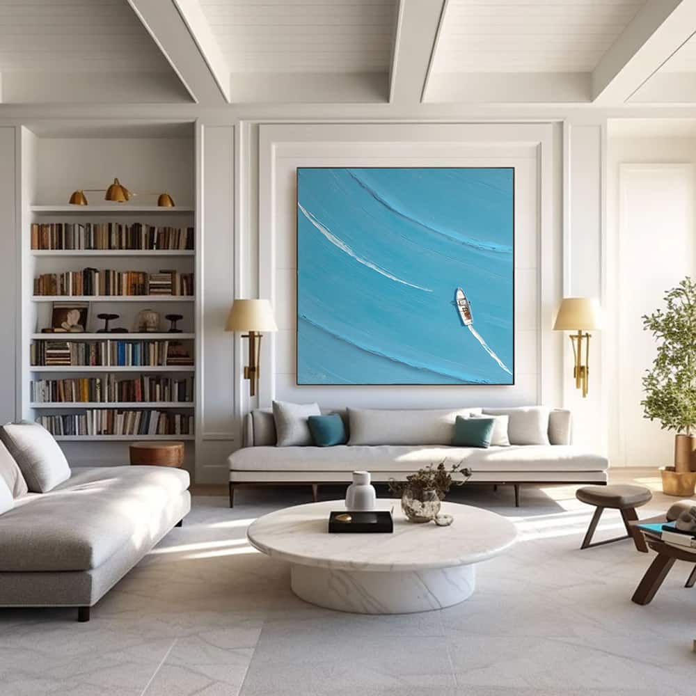 MINIMALIST ART "OCEAN ARC"