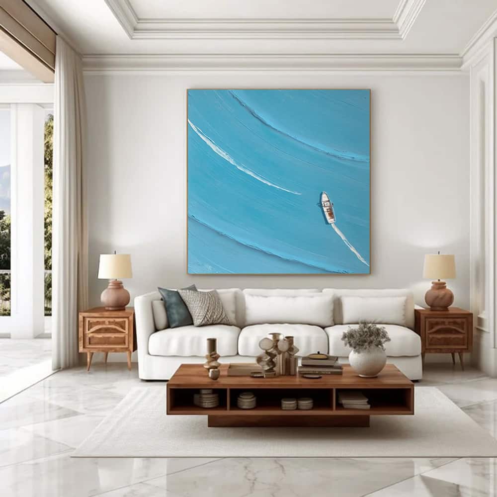 MINIMALIST ART "OCEAN ARC"