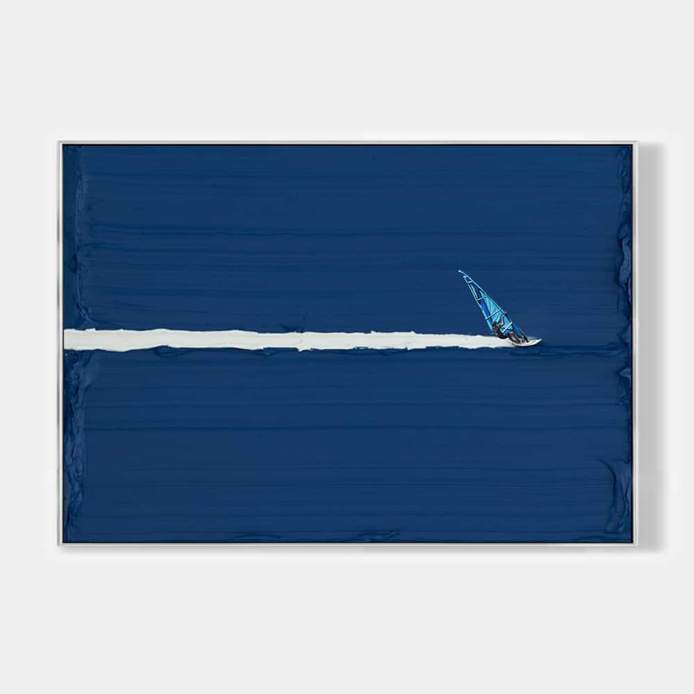 MINIMALIST ART "RIDING THE LINE"