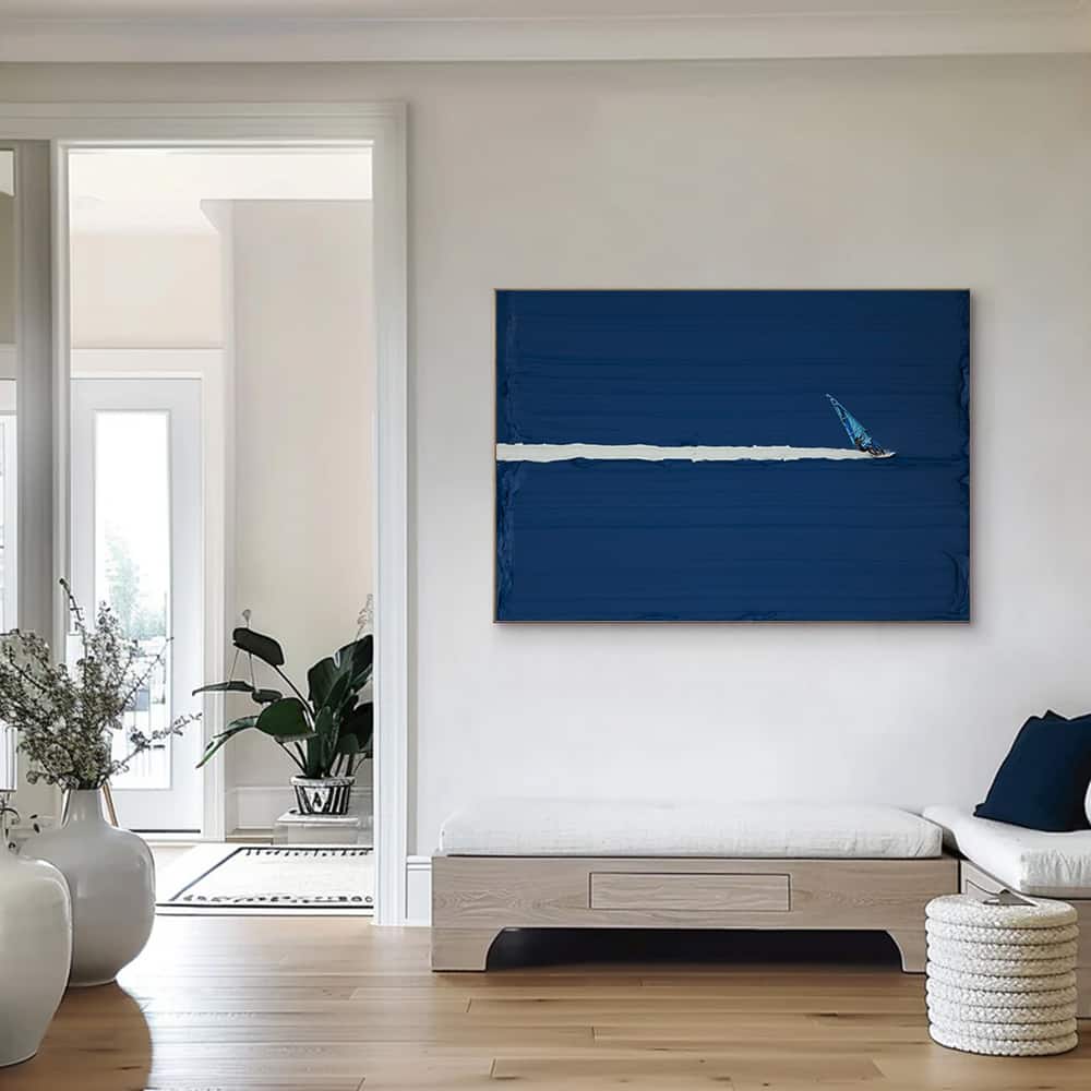 MINIMALIST ART "RIDING THE LINE"