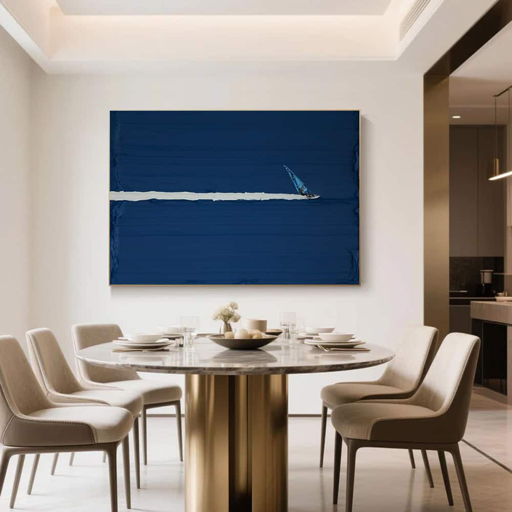 MINIMALIST ART "RIDING THE LINE"