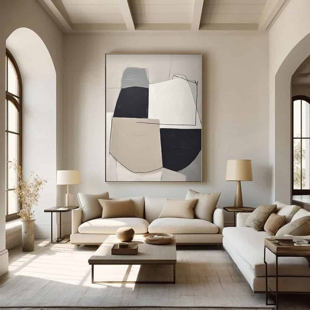 MINIMALIST ART "SCHEMATIC BALANCE"