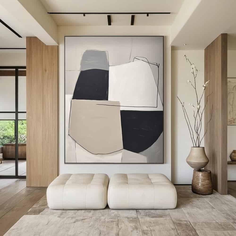 MINIMALIST ART "SCHEMATIC BALANCE"