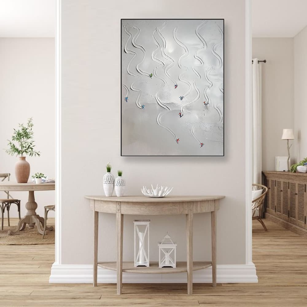 MINIMALIST ART "SERPENTINE BALLET"