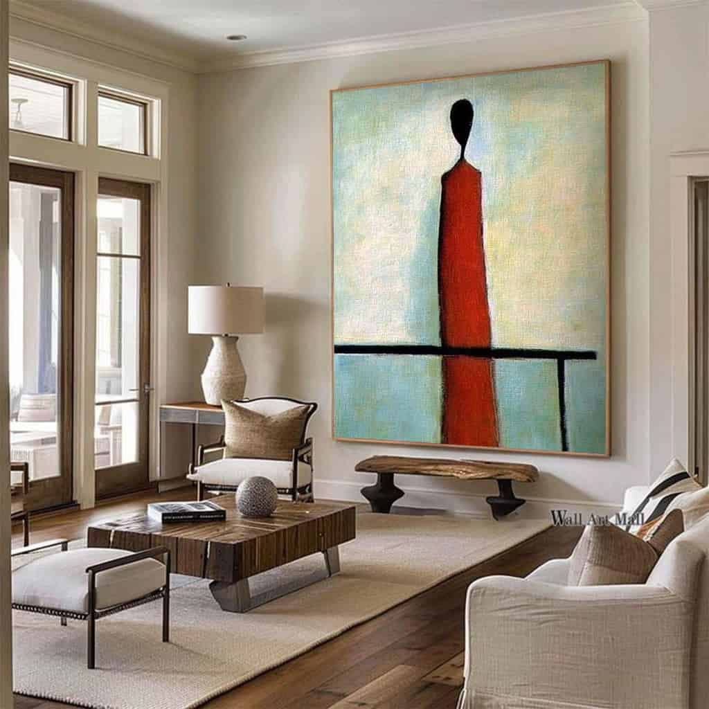 MINIMALIST ART "THE WATCHER"