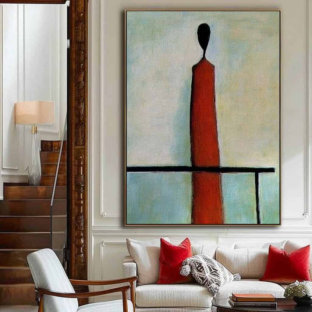 MINIMALIST ART "THE WATCHER"