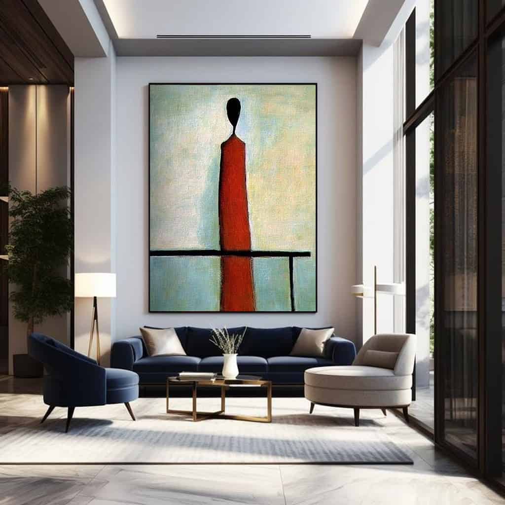 MINIMALIST ART "THE WATCHER"