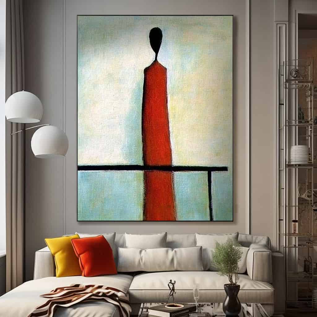 MINIMALIST ART "THE WATCHER"