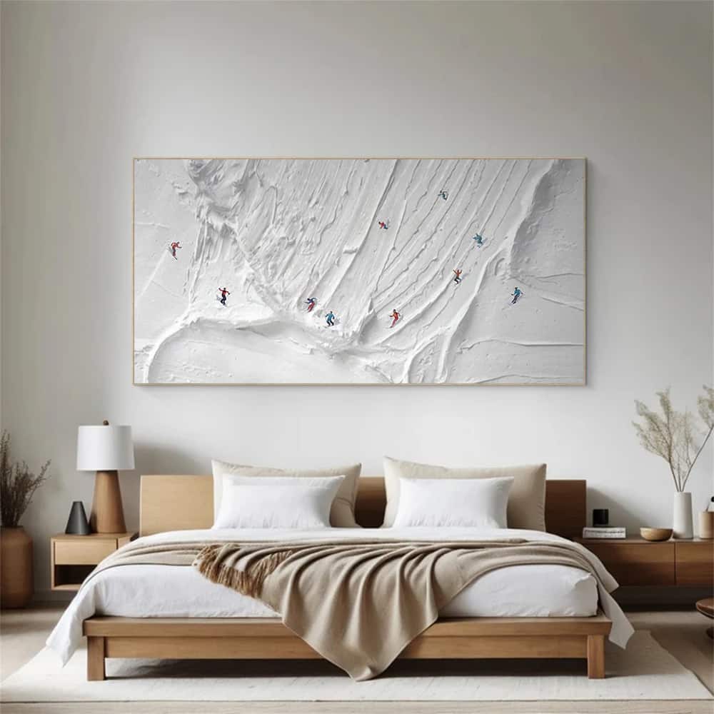 MINIMALIST ART "WINTER PANORAMA"