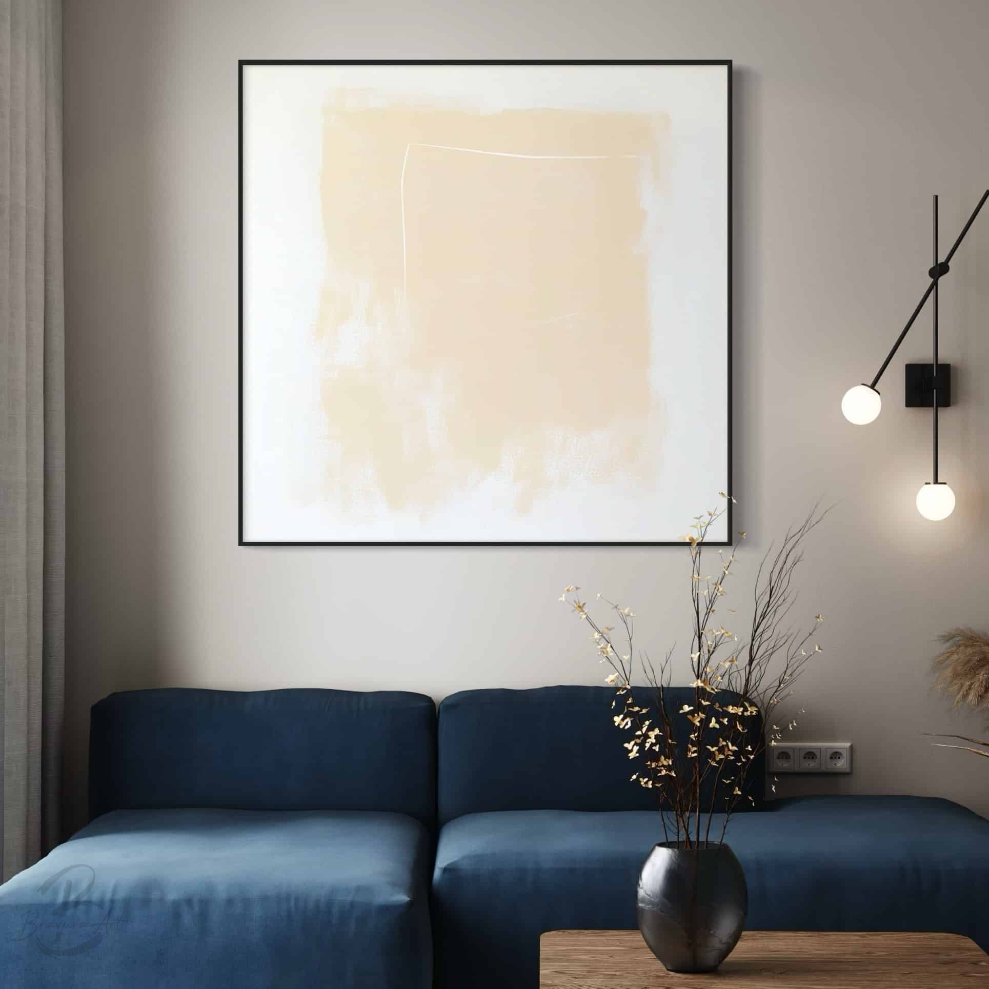 MINIMALIST ART "NUDE EMBRACE"
