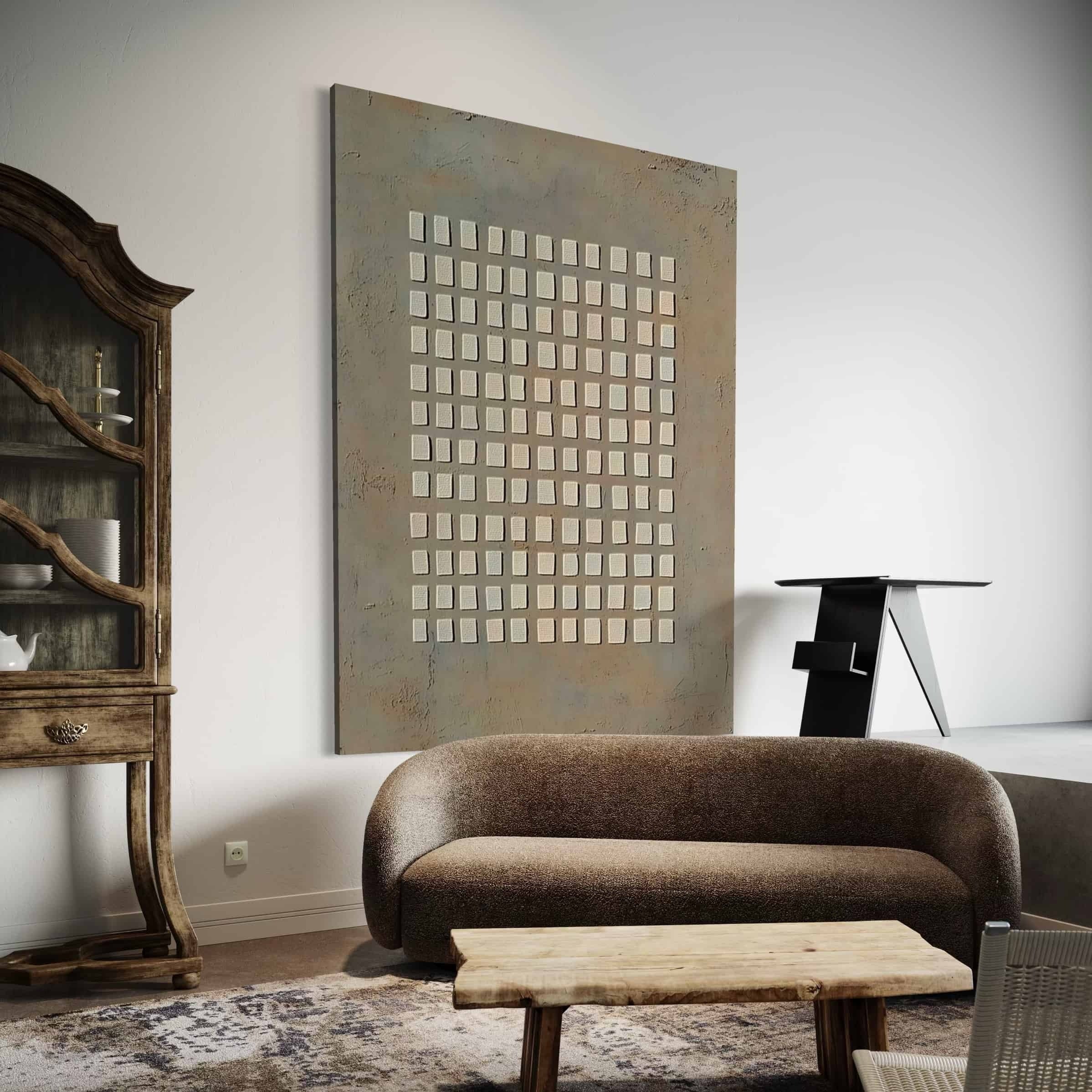 WABI SABI WALL ART "URBAN GRID"
