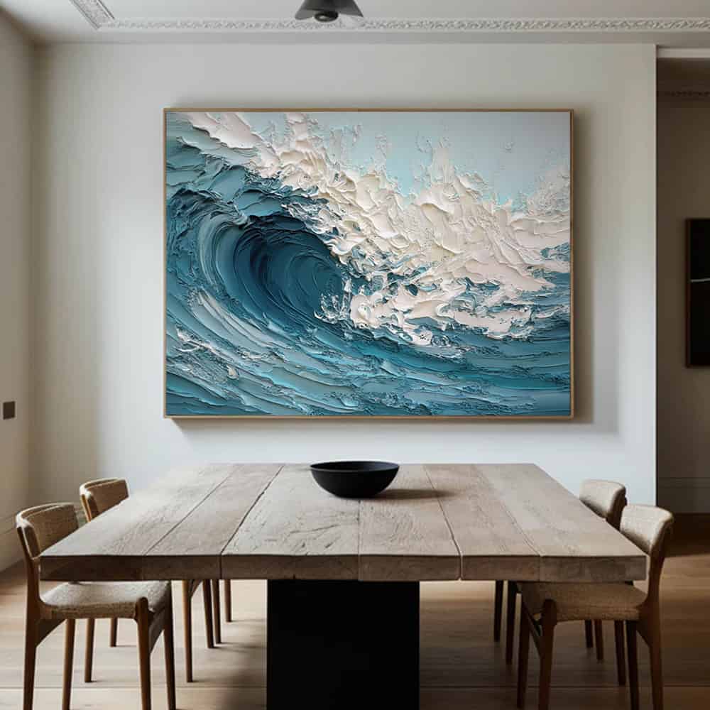 RICH TEXTURED ART "CRESCENDO"