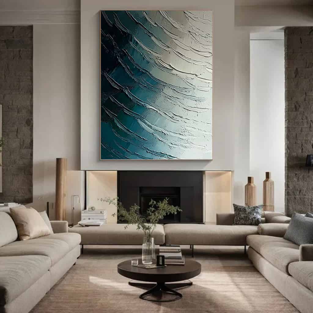RICH TEXTURED ART "EMERGE"