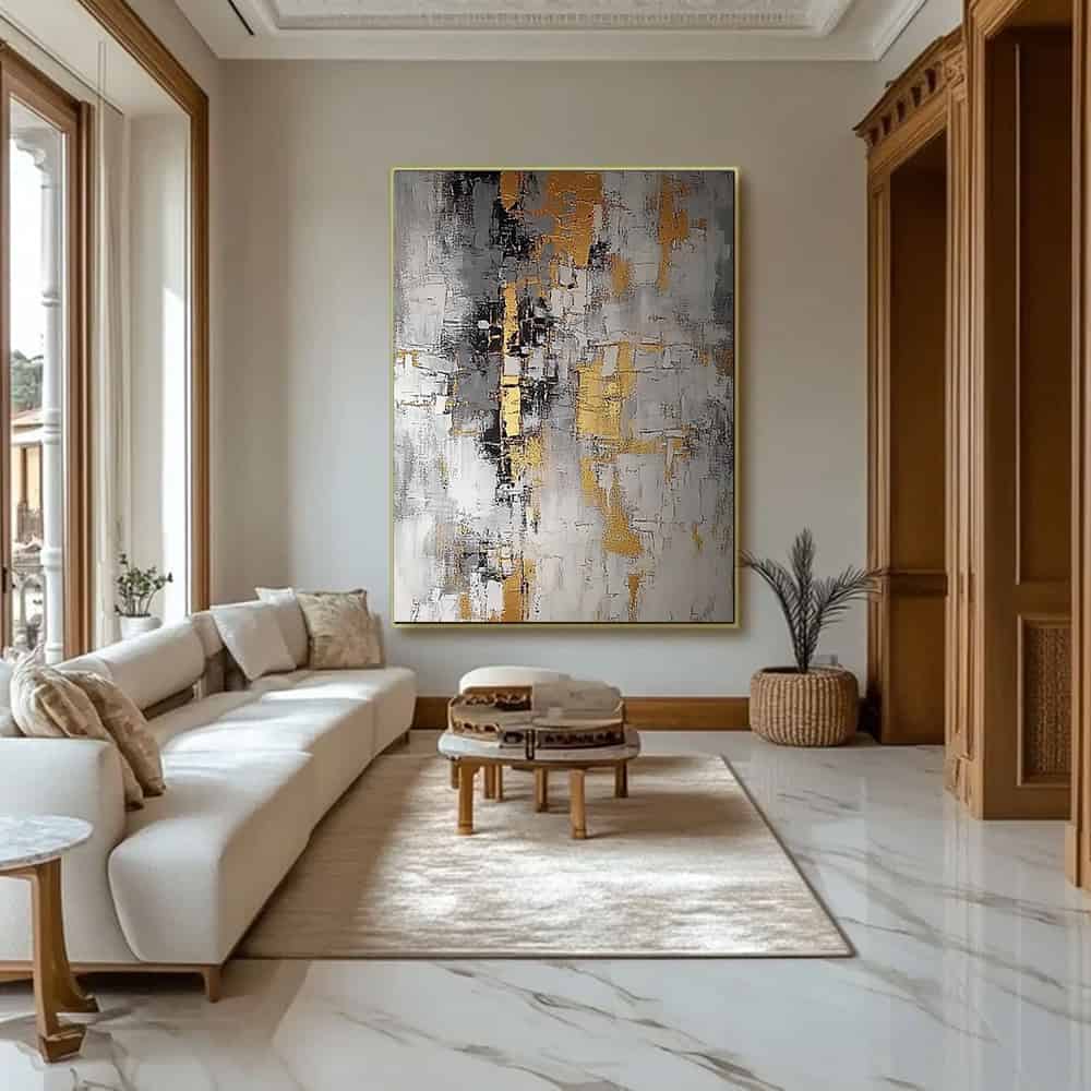 RICH TEXTURED ART "KINTSUGI"