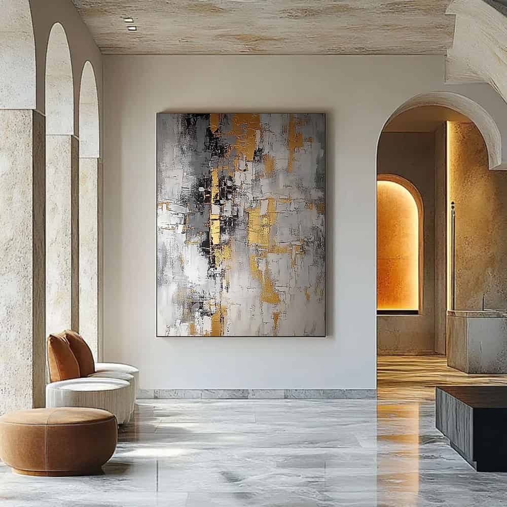 RICH TEXTURED ART "KINTSUGI"