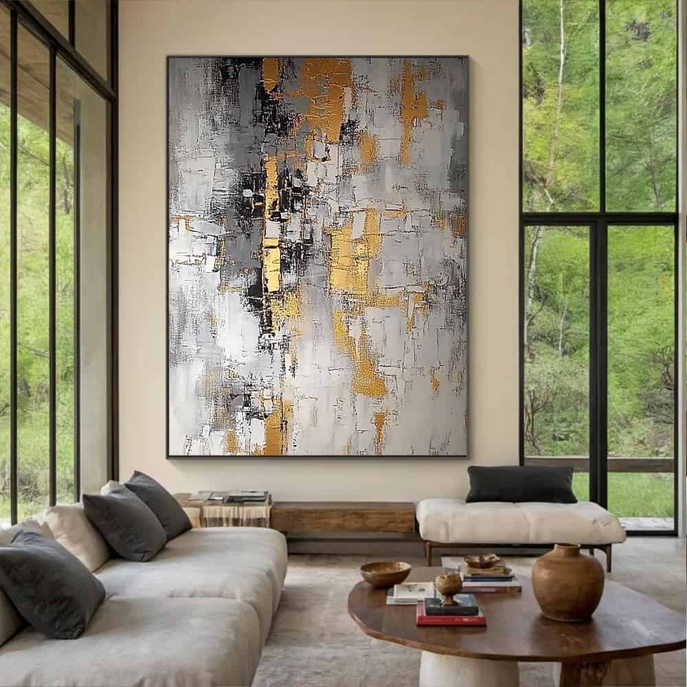 RICH TEXTURED ART "KINTSUGI"