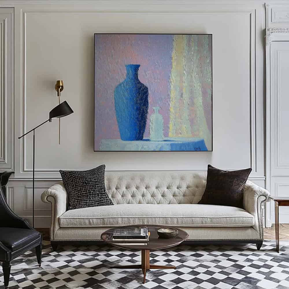 RICH TEXTURED ART "QUIET COMPANY"