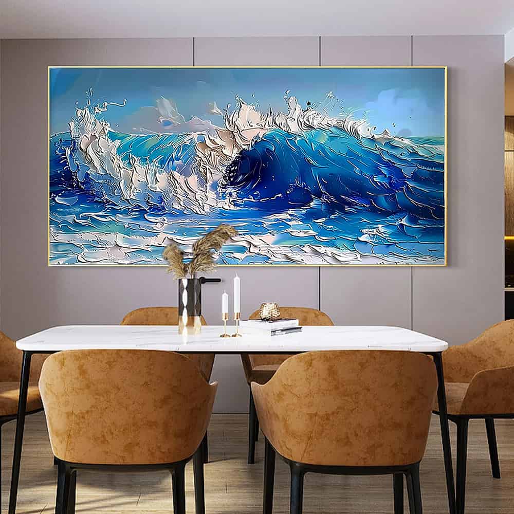 SEA & BEACH ART "AZURE FURY"