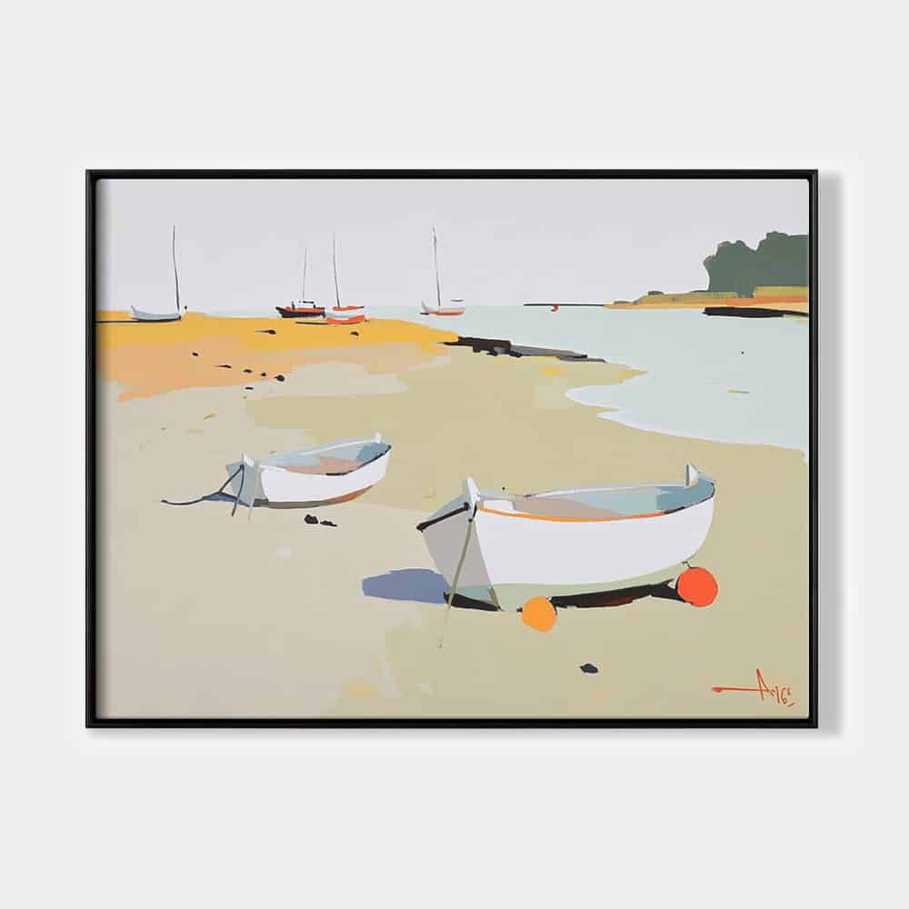 SEA & BEACH ART "HARBOR RESPITE"